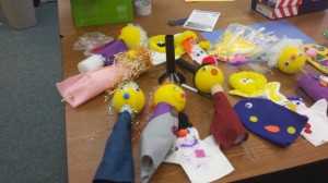 Puppet Creations from Canton Public Library ART & SCIENCE OF PUPPETRY Summer 2014
